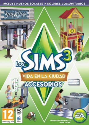 Los Sims 3 Vida En La Ciudad Accesorios Pc